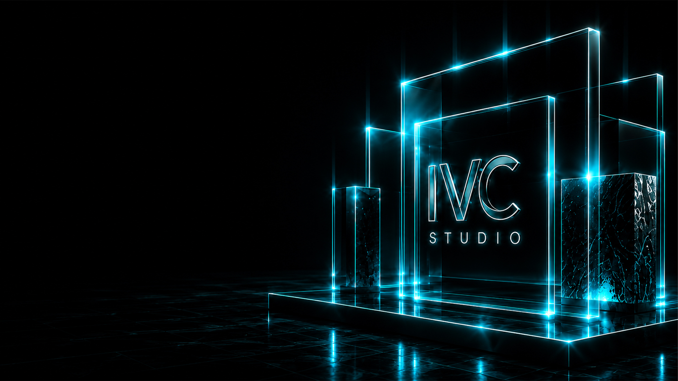 IVC Studio 3D wordmark